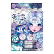 Nebulous Stars Creative Sketchbook Geometric Crystal Pages - Iceana