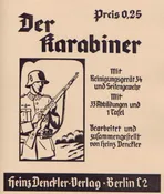 German Der Karabiner - Denkler 98K WWI - English Translation