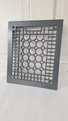 12 x 10 Lattice Cast Iron Floor Grate, Register Vent Cover
