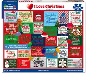 White Mountain Puzzle - I Love Christmas