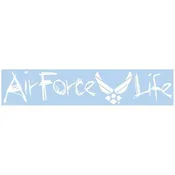 Air Force Life Sticker, Vinyl Transfer