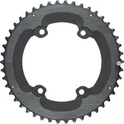 microSHIFT Sword Chainring - 46t 110 Asym BCD Outer ring 2 x 9/10-Speed BLK