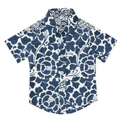 Blue Button Down Scrappy Shirt
