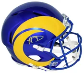 AARON DONALD AUTOGRAPHED LOS ANGELES RAMS FULL SIZE SPEED HELMET JSA