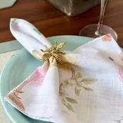 Bee Gold Napkin Ring