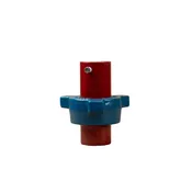 1" × 1" Piston Isolator Machined from 316 stainless steel for corrosion resistance in chloride, etc — WG Industries