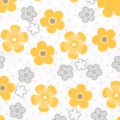 Cozy Cotton Flannel Yellow SRKF-15592-5 By Robert Kaufman