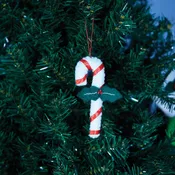Candy-cane Christmas Hanging Ornaments