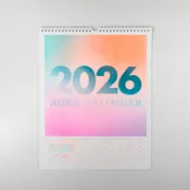 2026 Wall Calendar - Aura