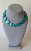 Barefoot in Blue Rivière Necklace | Alison Thibault | WindHorse Arts | Handmade Maine Jewelry — WindHorse Arts