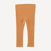classic skinny legging | caramel | organic cotton wide rib