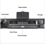 Inspire T4 Folding Treadmill with Tablet Holder