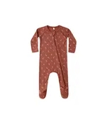 Quincy Mae Bamboo Zip Footie