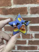 Spooky Candy Corn Star — Bead Soup