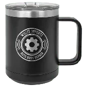 15 oz. Stainless Steel Vacuum Insulated Mug with Slider Lid