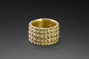5 Row Wide Grid Ring