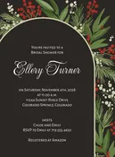Arched Botanical - Bridal Shower Invitation