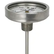 BACK CONNECT BIMETAL THERMOMETER