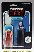 Vintage Star Wars ROTJ / Clipper Carded 3.75" Princess Leia Organa Bespin (turtleneck) Action Figure C1 (See Notes)