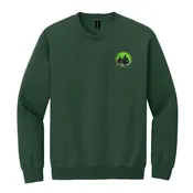 Adult Heavy Blend Crewneck Sweatshirt - Fan Dark Green