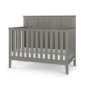 Atwood 4-in-1 Convertible Crib, Lunar Gray