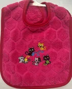 Bib kitty Pink