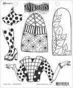 Paper Doll Stamp Set