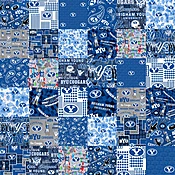 Brigham Young University -Cheater Quilt-100% Cotton -  BYU1363