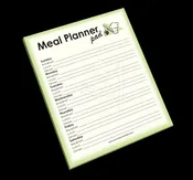 Jumbo Notepad, Meal Planner