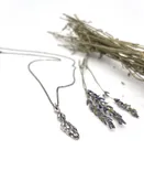 Lavender Sprig Necklace - made to order