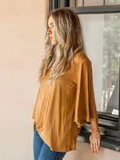 Bell Sleeve Top - Mustard - SALE