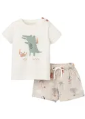 Alligator Knit Top and Shorts-Elegant Baby