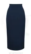 1950's Perfect Pencil Skirt - Navy