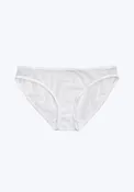 Goldin Bikini in White Swiss Dot
