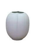 1980s German Hutschenreuther White Bisque Porcelain Bulbous Vase Urn 10
