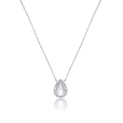 April Birthstone Pendant Necklace