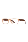 Avalon Reader Glasses - Milky Beige/Walnut Wood - Blue Light Filtering Lens