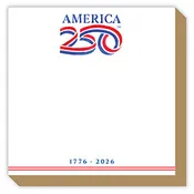 America 250 Logo Luxe Notepad