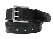 Berne Men's Belt Double Hole Leather
