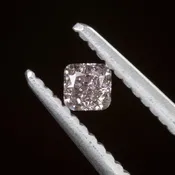 0.17ct FANCY PURPLE PINK BROWN DIAMOND GIA CERTIFIED NATURAL RADIANT CUT LOOSE