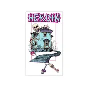 heroin haunted house sticker