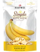 ReadyWise SK05007 Simple Kitchen Freeze Dried Fruit Bananas 1 Serving Pouch 6 Per Case