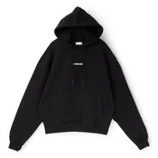 3.Paradis Double 3.Paradis Hooded Sweater (Trueblack)