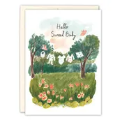 Biely & Shoaf - Clothesline Sweet Baby Card