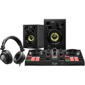 Hercules DJ Learning Kit MK2 with Controller, Speakers, Headphones, and Software