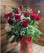 12 RED ROSES