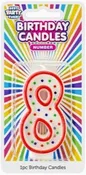 Classic Birthday Number Candle by JFL Enterprises