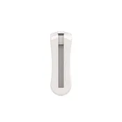 Gilchrist & Soames Pure By Gloss And Guild+pepper Abs Mini Bracket - Screw Mount 1.25x0.84x3.65 White 48/Case