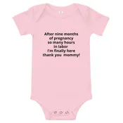 Baby short sleeve one piece