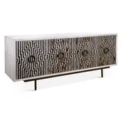 Alexandria 72" Modern Bone and Horn Inlay Sideboard